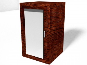 cupboard mirror Modello 3D