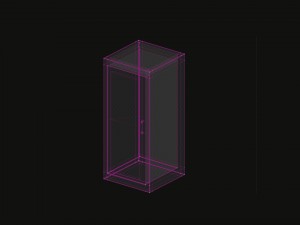 cupboard mirror 3D 모델