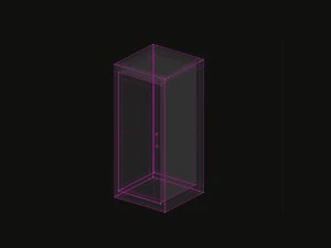 cupboard mirror 3D Model