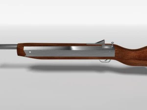 simple rifle 3D Model