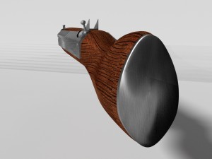 simple rifle 3D Model