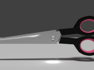 simple scissor 3D Model