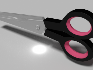 simple scissor 3D Model