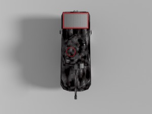 ugie light tank prototype pb - 1 Modello 3D