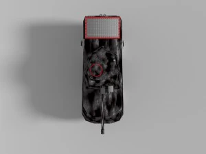 ugie light tank prototype pb - 1 3D Model