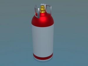 shiny gas tank collection 3D Model