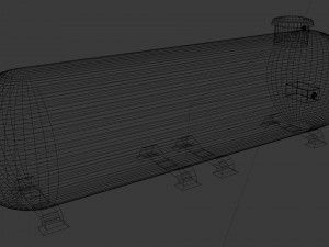 shiny gas tank collection 3D Model