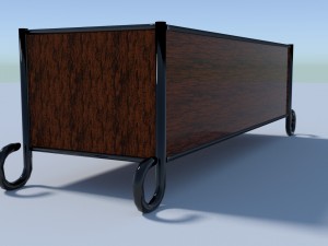 simple drawer duo 3D Model