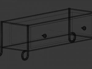 simple drawer duo 3D Model