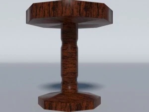simple coffee table 3D Model