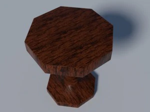 simple coffee table 3D Model