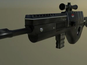 tipo ugi - 1 rifle Modelo 3D