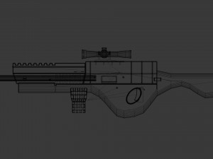 ugi type - 1 rifle Model 3D