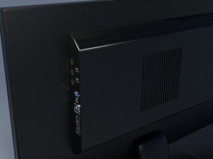 crt and lcd tv 3D Модель