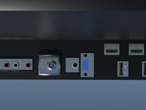 crt and lcd tv 3D Модель