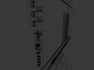 crt and lcd tv 3D Model