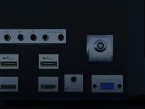 crt and lcd tv 3D Model