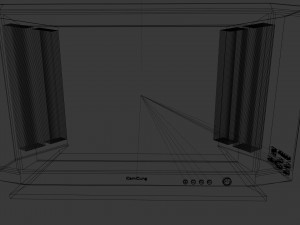 crt and lcd tv 3D Модель