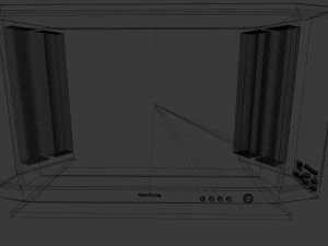 crt and lcd tv 3D Model