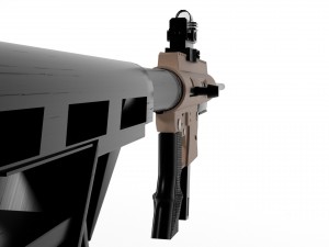aero survival rifle 3D Модель