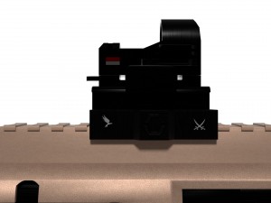 aero survival rifle 3D Модель