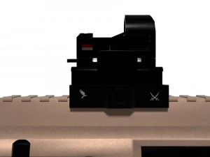 aero survival rifle 3D Model