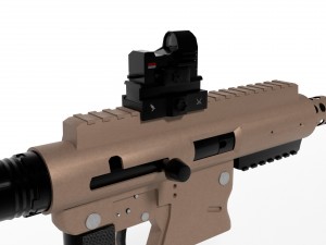 aero survival rifle 3D Модель