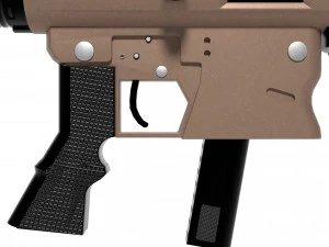 aero survival rifle 3D Model