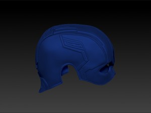 helmet capitan america winter soldier 3D Print Model