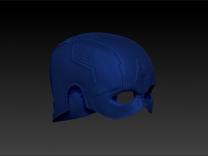 helmet capitan america winter soldier 3Dプリントモデル