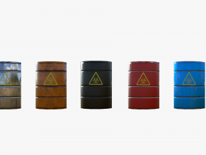barrels 3D Модель