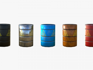barrels 3D Model