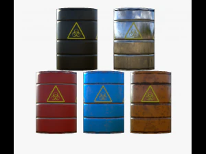 barrels 3D Model