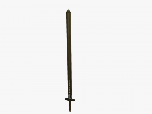 swordlowpoly 3D Model