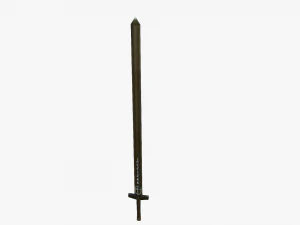 swordlowpoly 3D Model