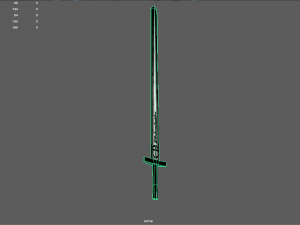 swordlowpoly 3D Model