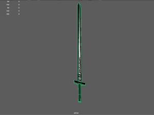 swordlowpoly 3D Model