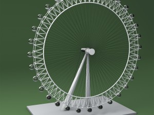 London eye Model 3D