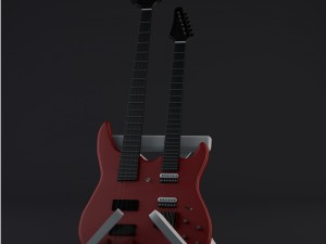 Electro guitar 3D-Modell