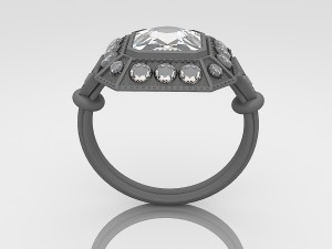 diamond ring 3D Model