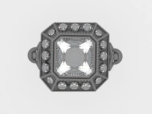 diamond ring 3D Model