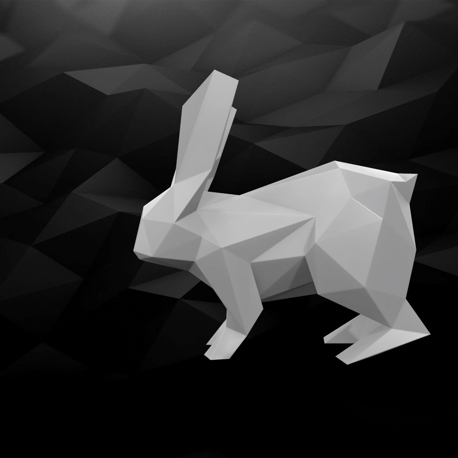 3d printable rabbit model 3D Print Model .c4d .max .obj .3ds .fbx .stl .blend 