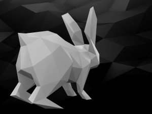 3d printable rabbit model 3D Print Model