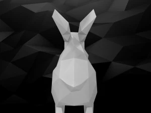 3d printable rabbit model 3D Print Model