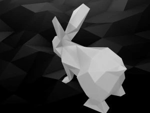 3d printable rabbit model 3D Print Model