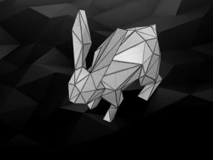 3d printable rabbit model 3D Print Model