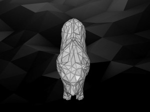 3d printable tiger model 3D प्रिंट मॉडल