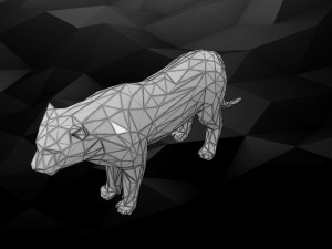 3d printable tiger model 3D प्रिंट मॉडल