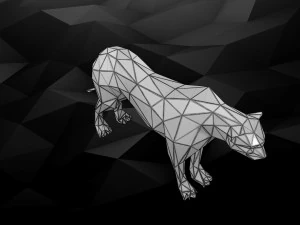 3d printable cheetah model 3D Print Model