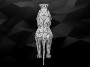 3d printable cheetah model 3D Print Model